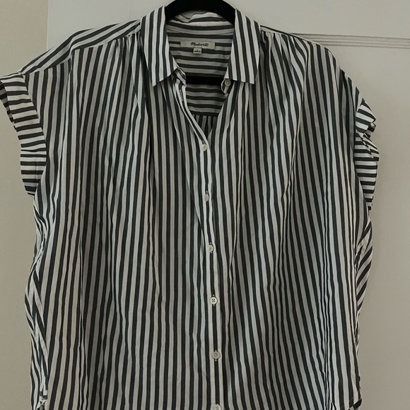 Madewell Striped Button Up